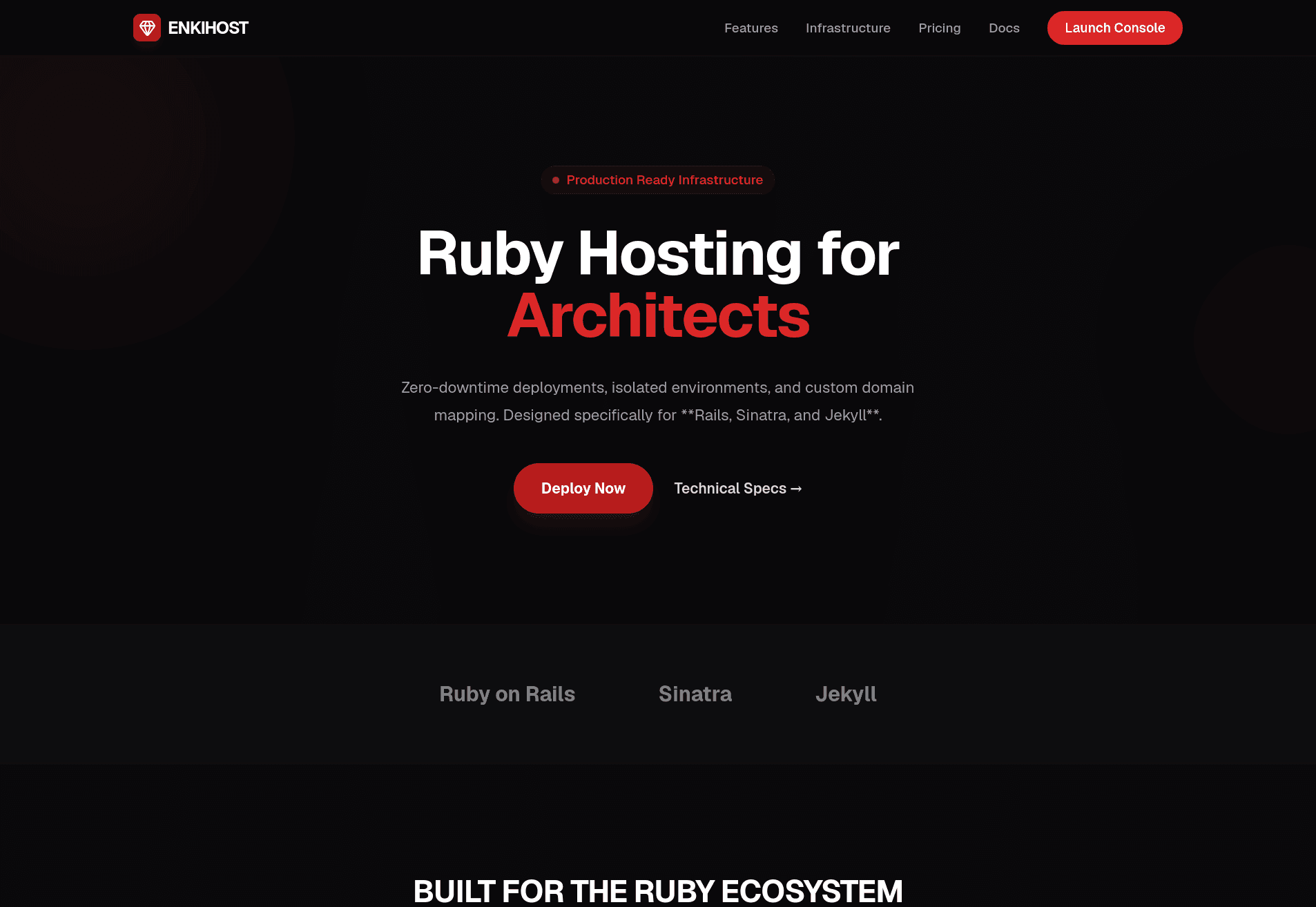 Enkihost screenshot 1