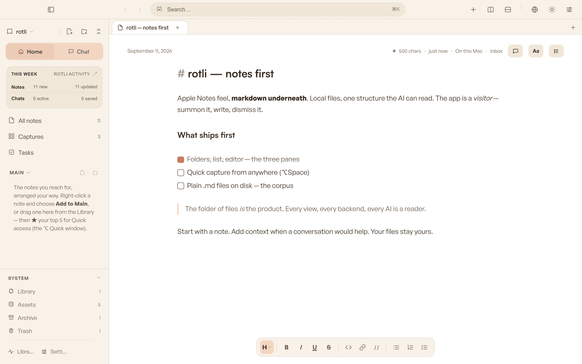 Rotli screenshot 2