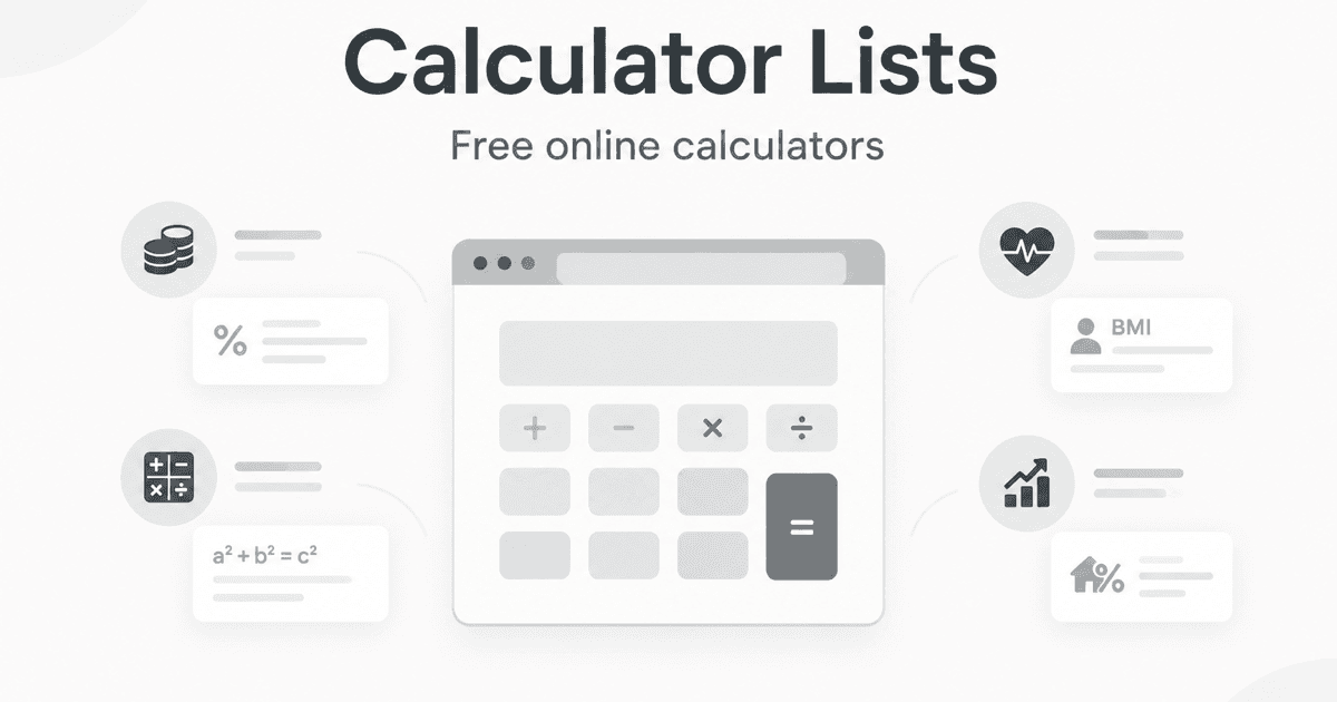 Calculator Lists screenshot 3
